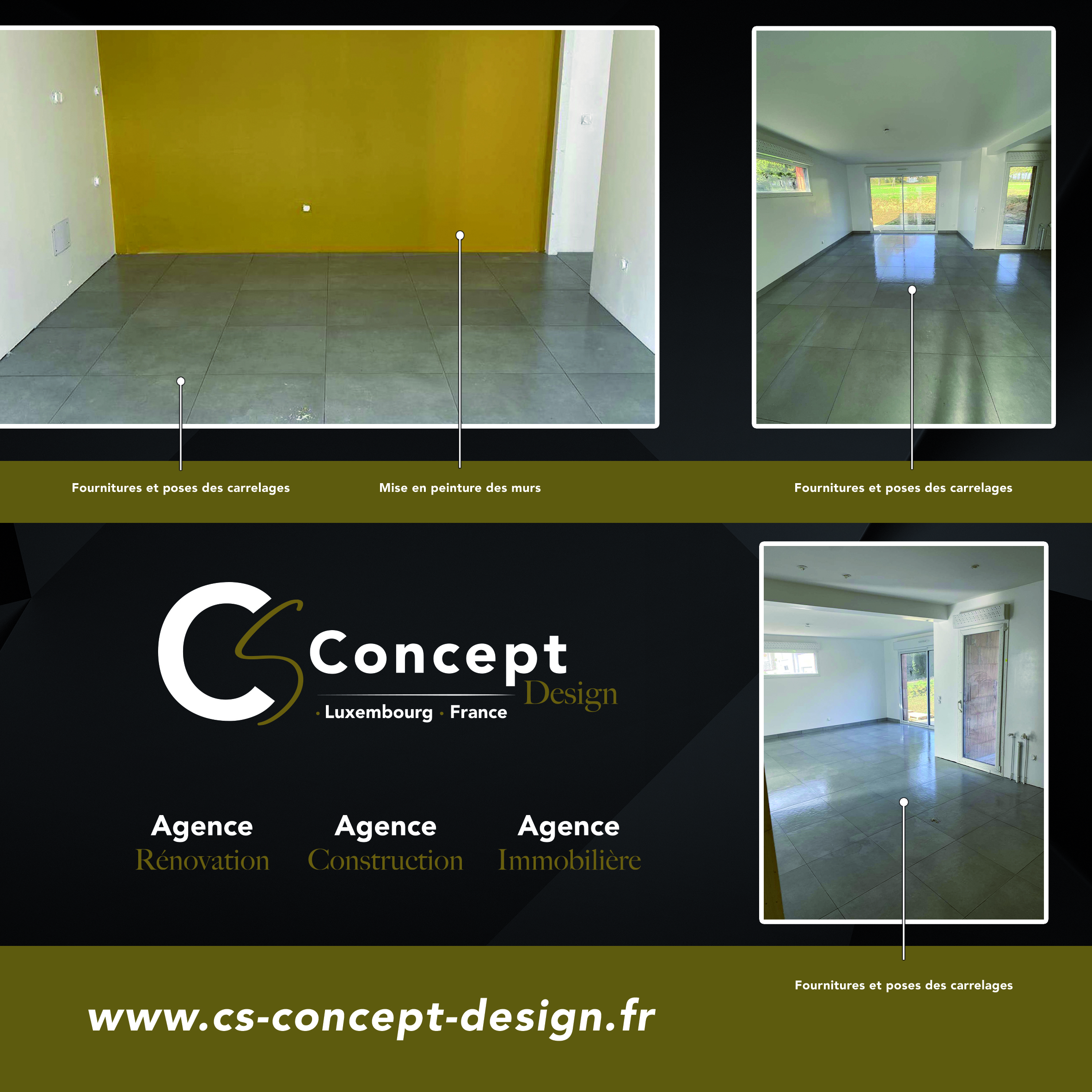 Réalisation carrelage cs concept design