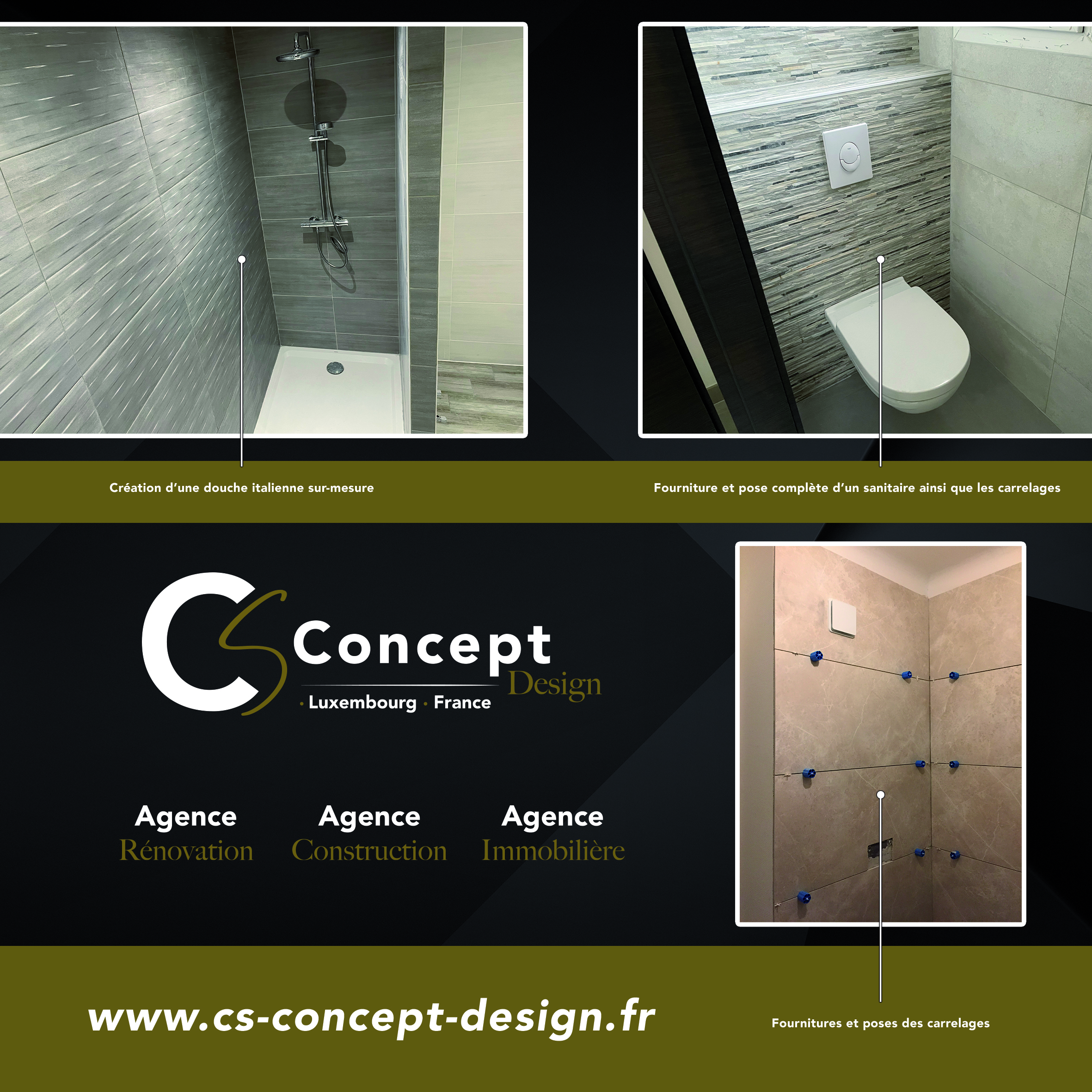 Réalisation carrelage cs concept design