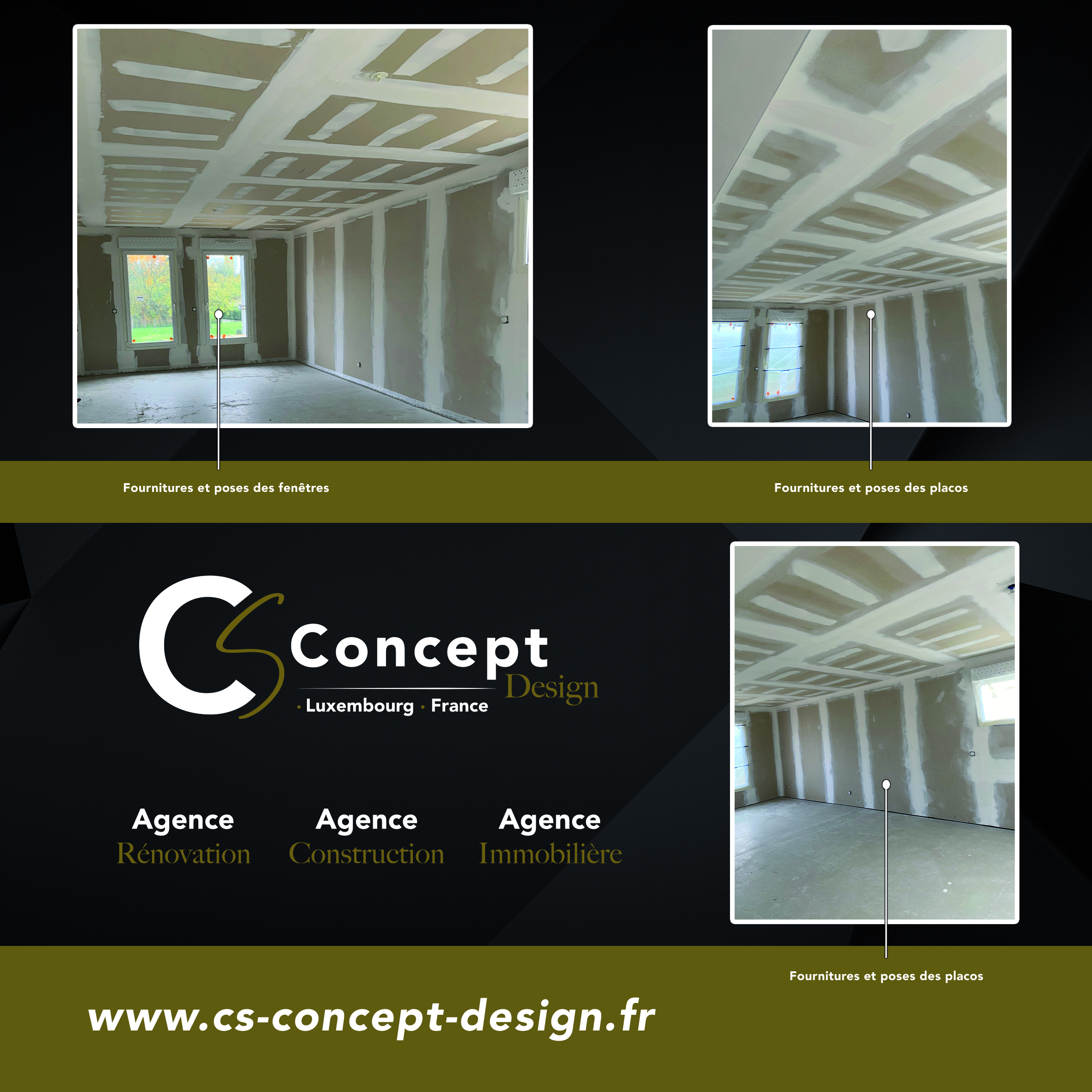 Réalisation gros oeuvre cs concept design